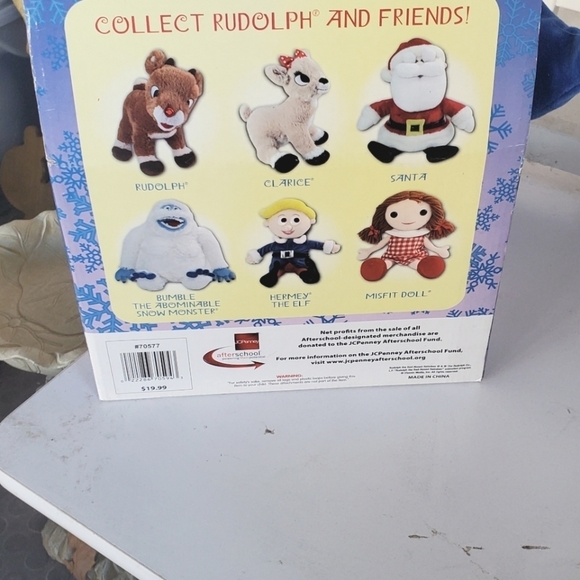 Exclusive Hermey The Elf 12” Plush Rudolph The Red Nose Reindeer Book - Picture 3 of 5